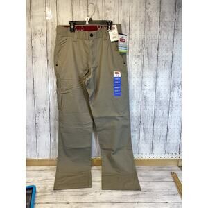 Wrangler Outdoor Men's Frontier Utility Pants - Straight Fit - Khaki - NWT